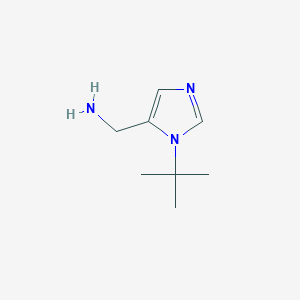 (1-(Tert-butyl)-1H-imidazol-5-YL)methanamine