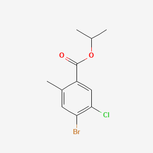 Isopropyl 4-bromo-5-chloro-2-methylbenzoate