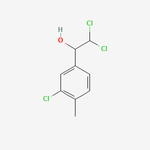 2,2-Dichloro-1-(3-chloro-4-methylphenyl)ethanol