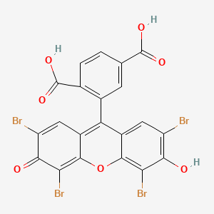 2-(2,4,5,7-Tetrabromo-6-hydroxy-3-oxo-3H-xanthen-9-yl)terephthalic acid