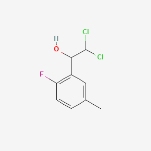 2,2-Dichloro-1-(2-fluoro-5-methylphenyl)ethanol