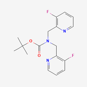 tert-Butyl bis((3-fluoropyridin-2-yl)methyl)carbamate