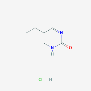 molecular formula C7H11ClN2O B1402836 5-Isopropylpyrimidin-2-ol hydrochloride CAS No. 1401426-12-7