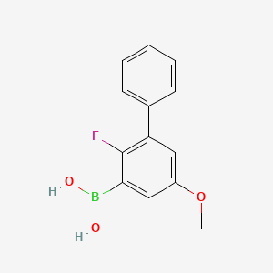 (2-Fluoro-5-methoxy-[1,1'-biphenyl]-3-yl)boronic acid