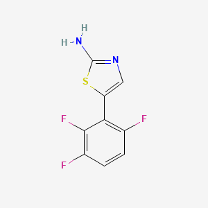 5-(2,3,6-Trifluorophenyl)thiazol-2-amine