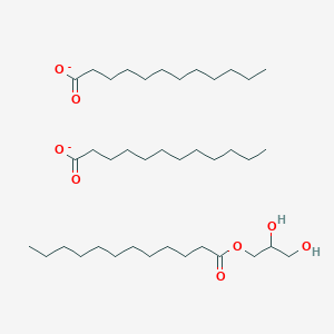 2,3-Dihydroxypropyl dodecanoate;dodecanoate