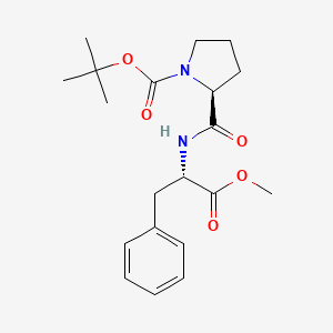 N-tert-butoxycarbonyl-L-prolyl-L-phenylalanine methyl ester