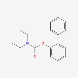 2-Biphenylyl diethylcarbamate