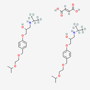 (+/-)-Bisoprolol-D7 hemifumarate