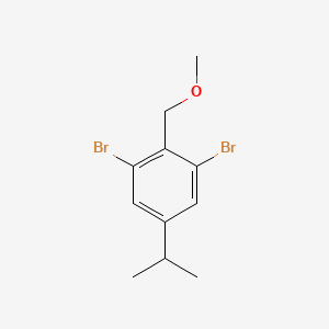 1,3-Dibromo-5-isopropyl-2-(methoxymethyl)benzene