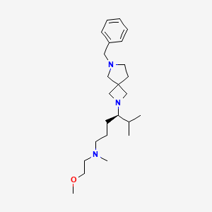 (R)-4-(6-Benzyl-2,6-diazaspiro[3.4]octan-2-yl)-N-(2-methoxyethyl)-N,5-dimethylhexan-1-amine