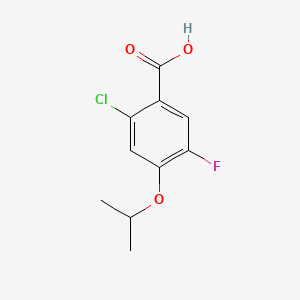 2-Chloro-5-fluoro-4-isopropoxybenzoic acid