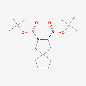 (S)-DI-Tert-butyl2-azaspiro[4.4]non-7-ene-2,3-dicarboxylate