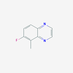 6-Fluoro-5-methylquinoxaline