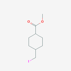 Methyl trans-4-(iodomethyl)cyclohexane-1-carboxylate