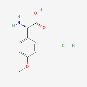 (S)-2-Amino-2-(4-methoxyphenyl)acetic acid hydrochloride