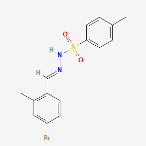 N-[(E)-(4-bromo-2-methylphenyl)methylideneamino]-4-methylbenzenesulfonamide