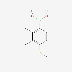 (2,3-Dimethyl-4-(methylthio)phenyl)boronic acid