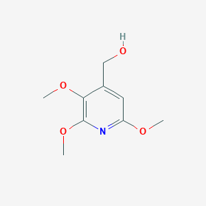 molecular formula C9H13NO4 B1402938 (2,3,6-三甲氧基吡啶-4-基)甲醇 CAS No. 1383788-24-6