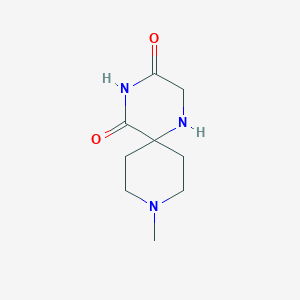 9-Methyl-1,4,9-triazaspiro[5.5]undecane-3,5-dione