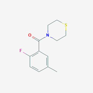 (2-Fluoro-5-methylphenyl)(thiomorpholino)methanone