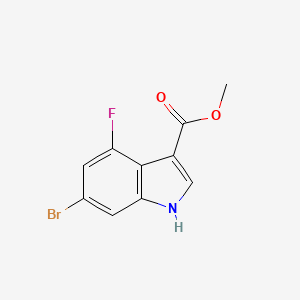 Methyl 6-bromo-4-fluoro-1H-indole-3-carboxylate