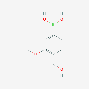 (4-(Hydroxymethyl)-3-methoxyphenyl)boronic acid