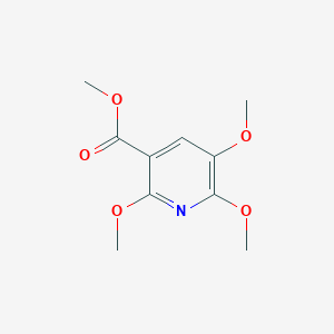molecular formula C10H13NO5 B1402953 Methyl 2,5,6-trimethoxynicotinate CAS No. 1414864-16-6