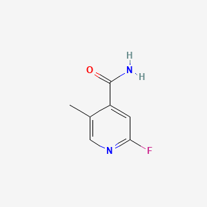 2-Fluoro-5-methylisonicotinamide