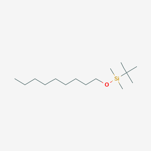 molecular formula C15H34OSi B14029594 1-Nonanol, tBDMS CAS No. 71733-81-8