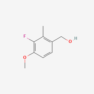 (3-Fluoro-4-methoxy-2-methylphenyl)methanol