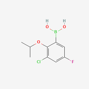 3-Chloro-5-fluoro-2-isopropoxyphenylboronic acid