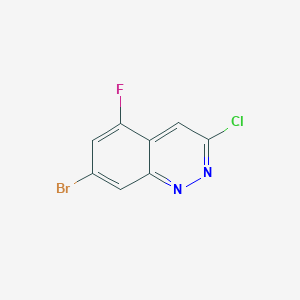 7-Bromo-3-chloro-5-fluorocinnoline