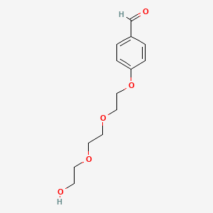 4-(2-(2-(2-Hydroxyethoxy)ethoxy)ethoxy)benzaldehyde