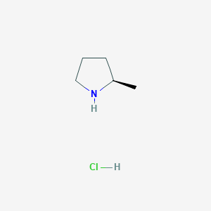 molecular formula C5H12ClN B140297 (R)-2-甲基吡咯烷盐酸盐 CAS No. 135324-85-5