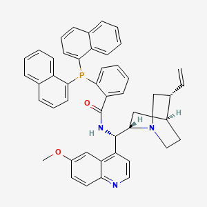 2-(Di-1-naphthalenylphosphino)-N-[(8alpha,9S)-6'-methoxycinchonan-9-yl]benzamide