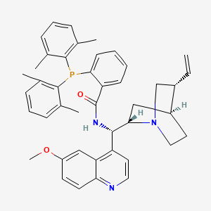 2-[Bis(2,6-dimethylphenyl)phosphino]-N-[(8alpha,9S)-6'-methoxycinchonan-9-yl]benzamide