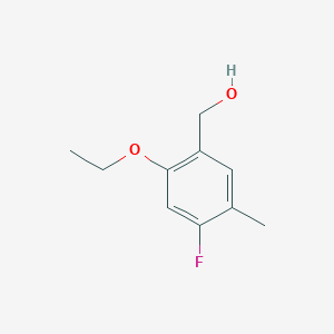 (2-Ethoxy-4-fluoro-5-methylphenyl)methanol