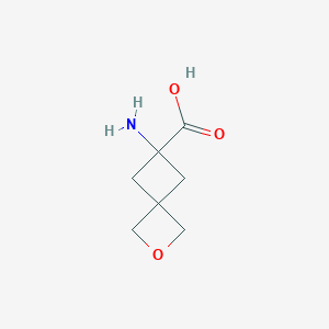 6-Amino-2-oxaspiro[3.3]heptane-6-carboxylic acid