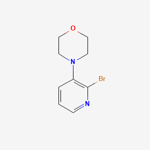 molecular formula C9H11BrN2O B1403007 4-(2-溴吡啶-3-基)吗啉 CAS No. 54231-45-7