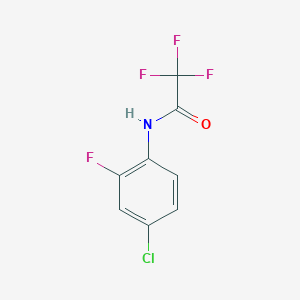 N-(4-chloro-2-fluorophenyl)-2,2,2-trifluoroacetamide