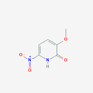 molecular formula C6H6N2O4 B1403017 3-Methoxy-6-nitropyridin-2-ol CAS No. 1245648-51-4