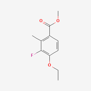 Methyl 4-ethoxy-3-fluoro-2-methylbenzoate