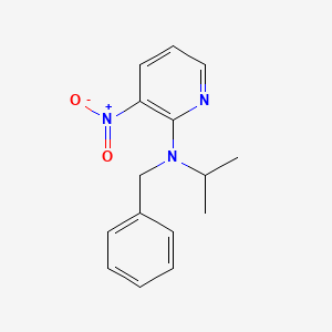 B1403034 N-Benzyl-N-isopropyl-3-nitropyridin-2-amine CAS No. 1353953-81-7