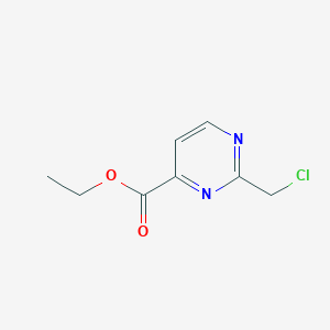 molecular formula C8H9ClN2O2 B1403039 2-(氯甲基)吡啶-4-羧酸乙酯 CAS No. 944899-56-3