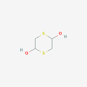 molecular formula C4H8O2S2 B140307 1,4-二噻烷-2,5-二醇 CAS No. 40018-26-6