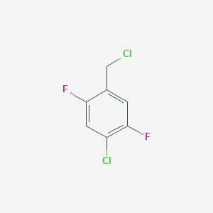 1-Chloro-4-(chloromethyl)-2,5-difluorobenzene