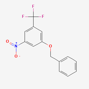 1-(Benzyloxy)-3-nitro-5-(trifluoromethyl)benzene