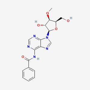 N-(9-((2R,3R,4R,5R)-3-Hydroxy-5-(hydroxymethyl)-4-methoxytetra hydrofuran-2-YL)-9H-purin-6-YL)benzamide