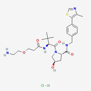 (S,R,S)-Ahpc-CO-peg1-C2-amine hcl